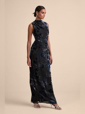 soiree blossom black floral embroidered mermaid maxi dress Lulus | Dresses | Nwt Lulus %0D%0AYKK%20zipper%20(known%20as%20the%20most%20durable%20and%20reliable%20zippers%20manufactured%20today) SAMPLESALE Petite Eyelet Hem Midi Size:7/3XL